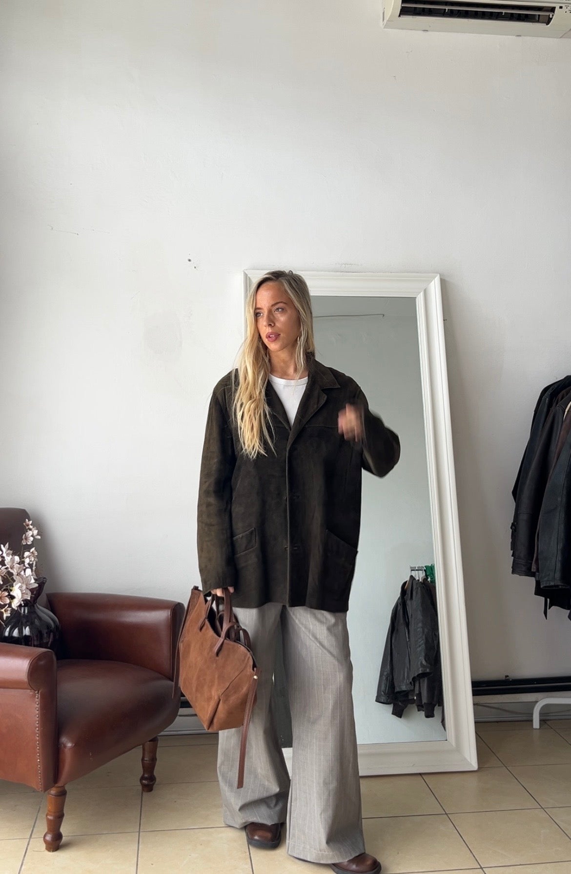 Giacca 100% vera pelle made in italy