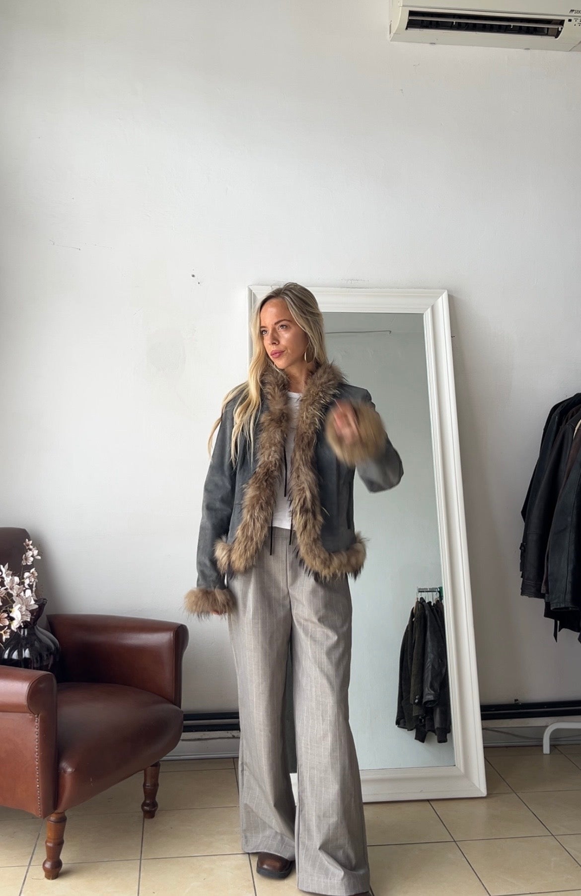 Giacca 100% vera pelle made in italy