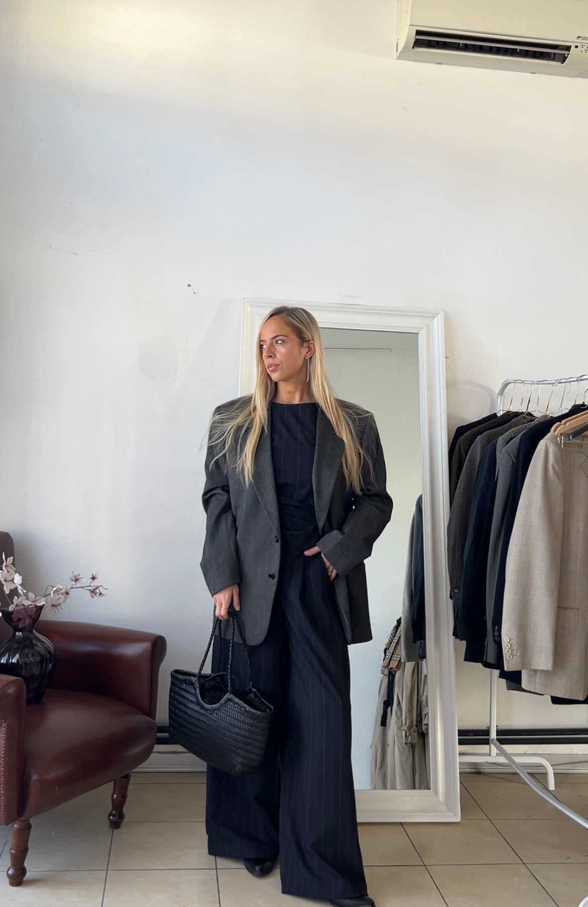 Blazer Loro piana 100% lana oversize