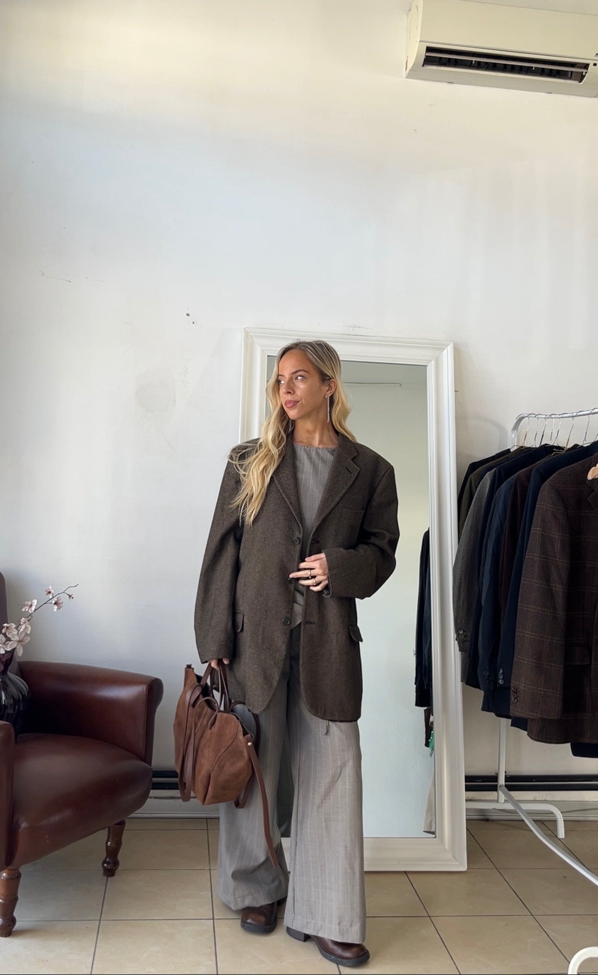 Blazer 100% lana oversize