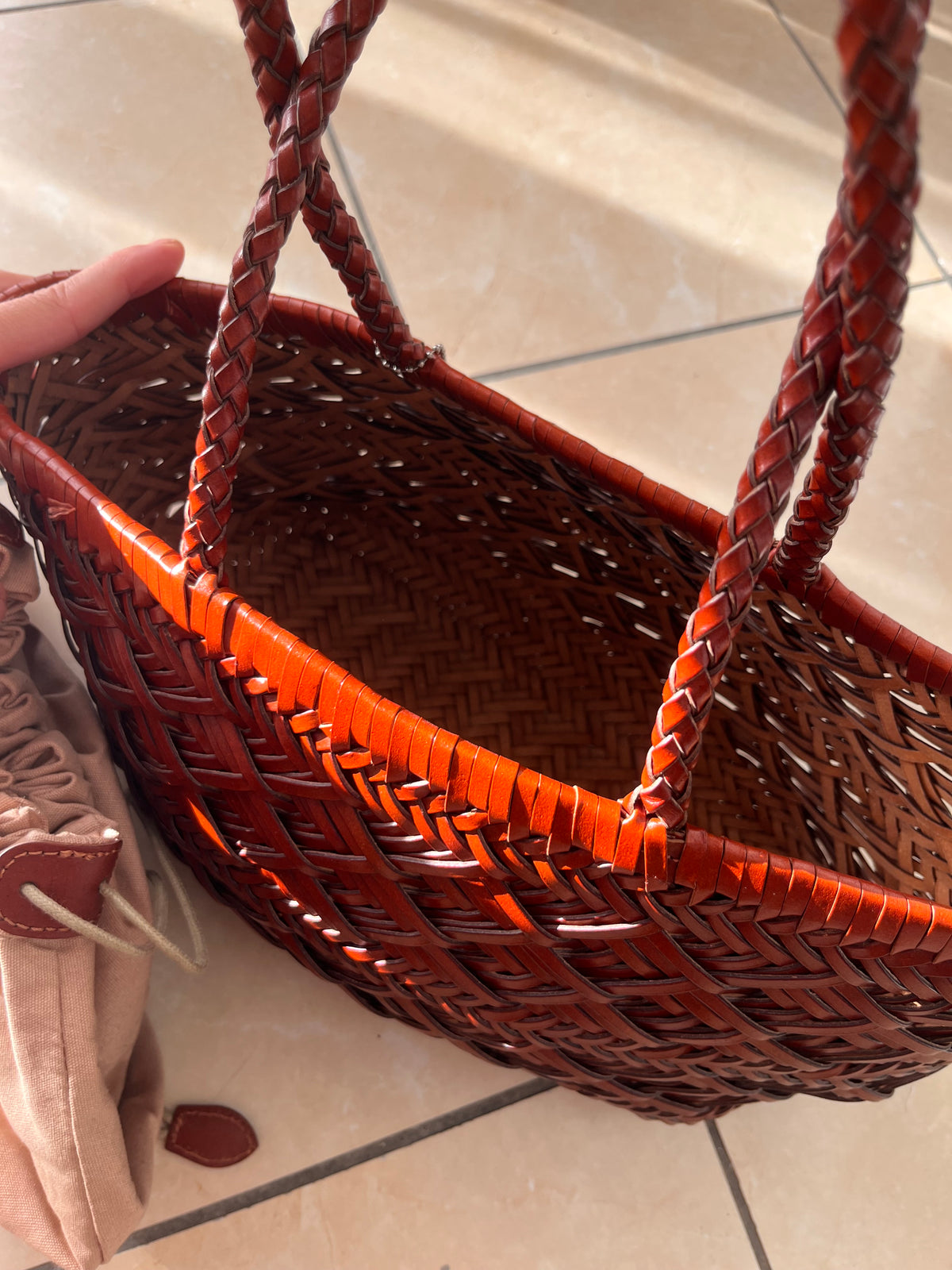 Borsa 100% vera pelle made in Italy