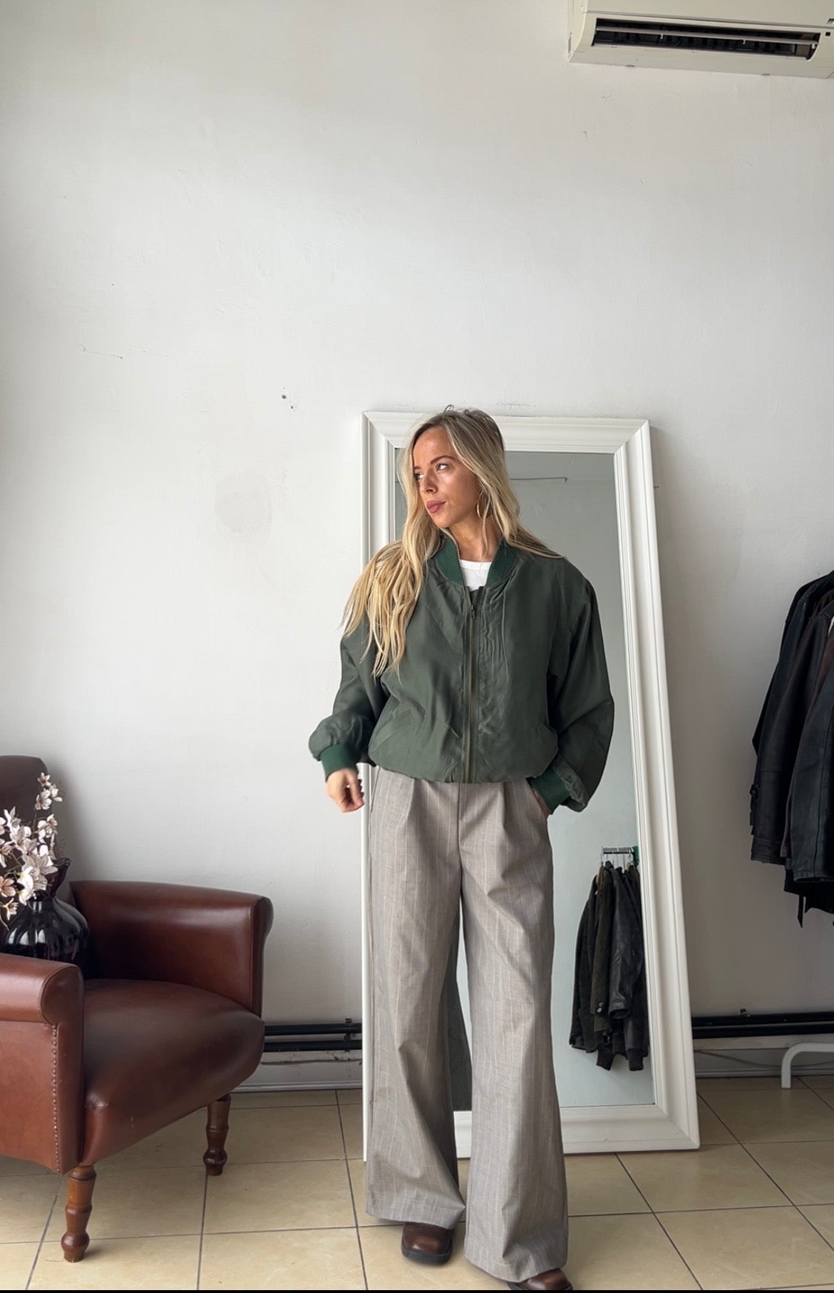 Bomber 100% pura seta made in Italy
