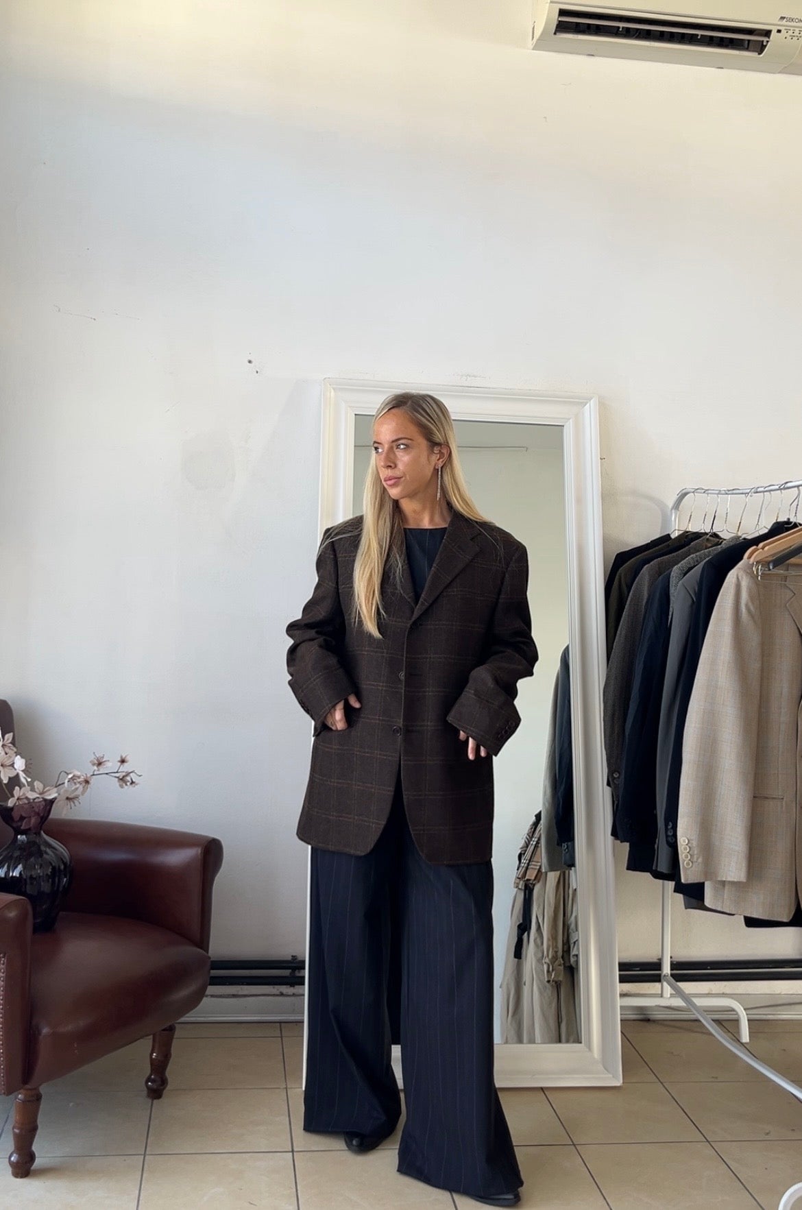 Blazer Luca d’altieri 100% lana oversize