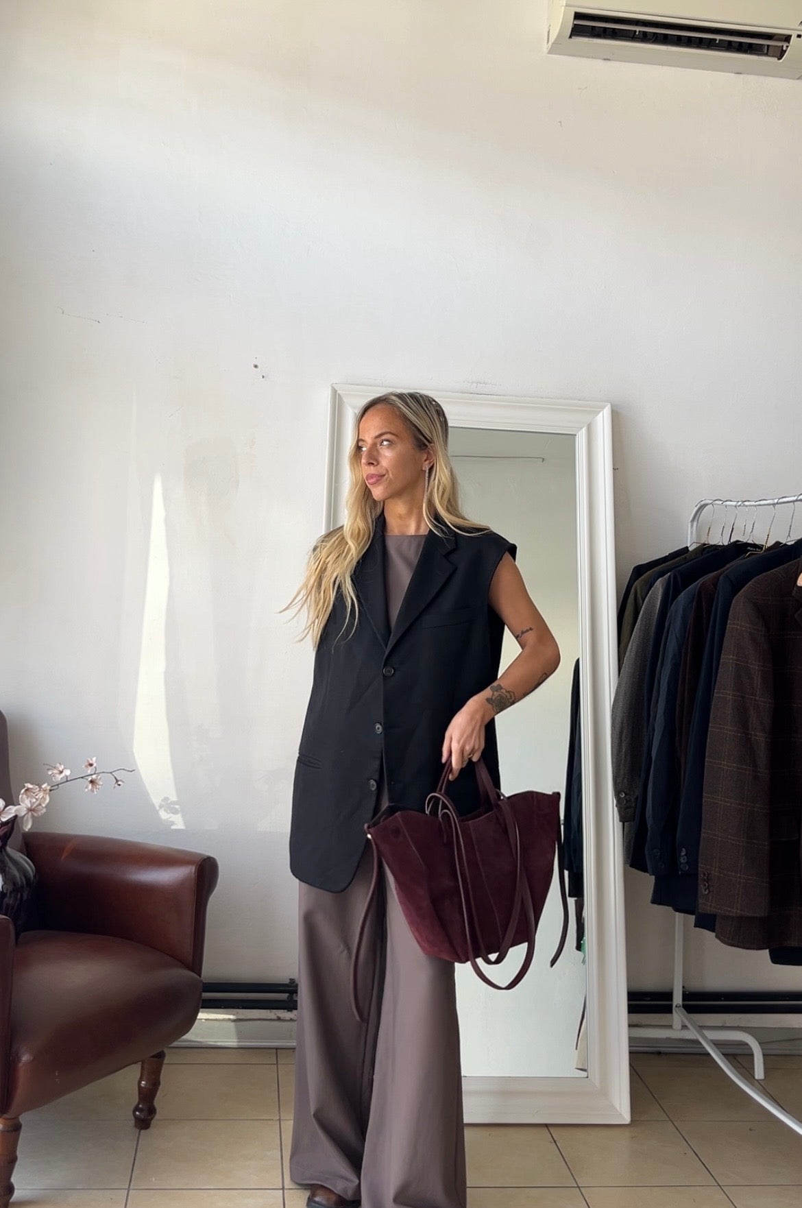 Blazer 100% lana oversize