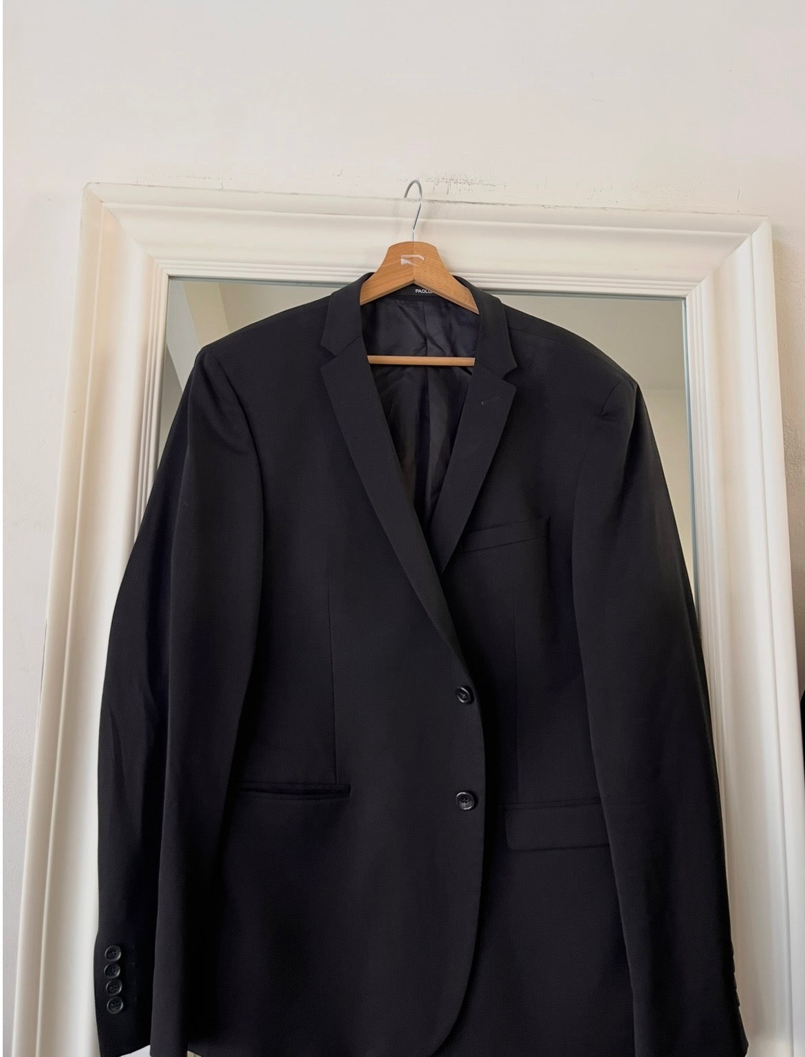 Blazer 100% lana oversize nero