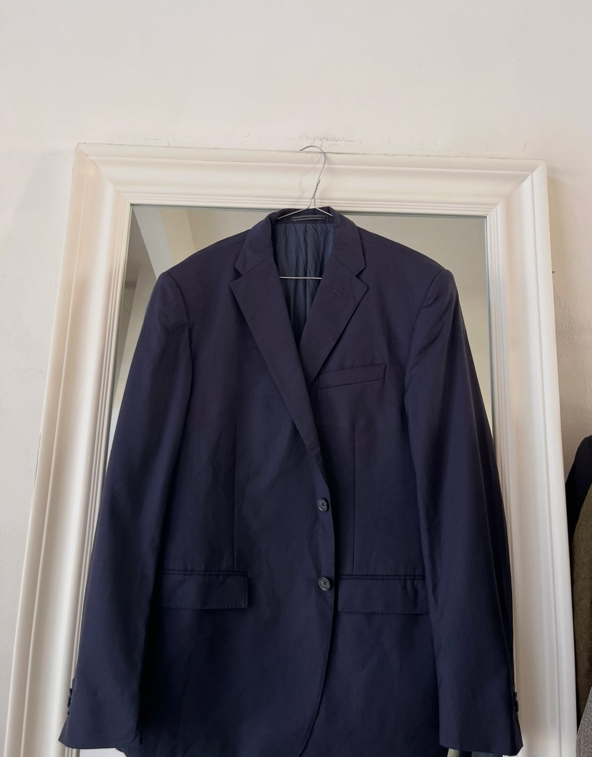 Blazer Corneliani blu scuro oversize