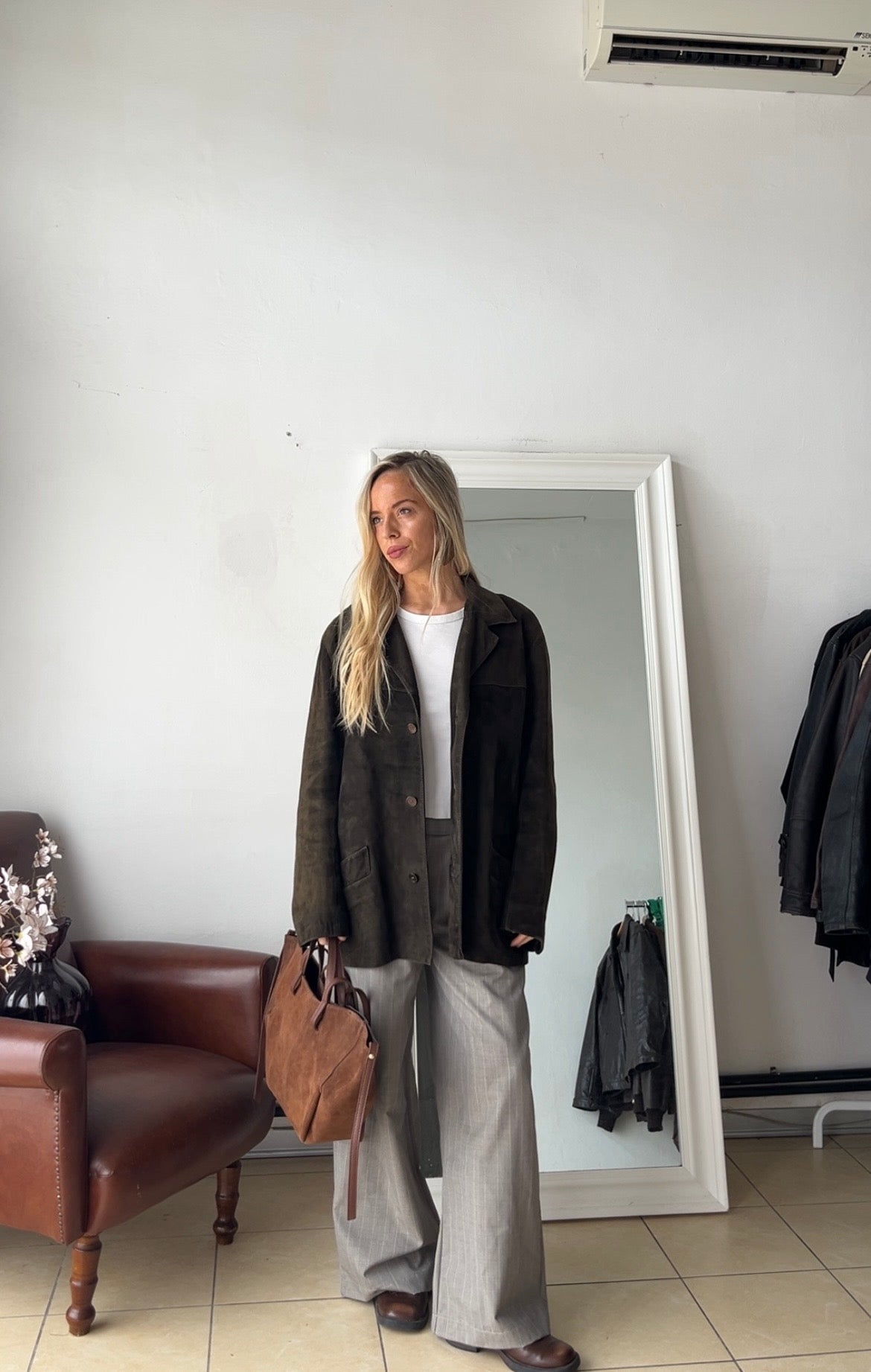 Giacca 100% vera pelle made in italy