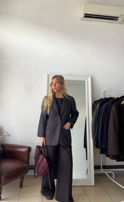 Blazer 100% lana slim fit