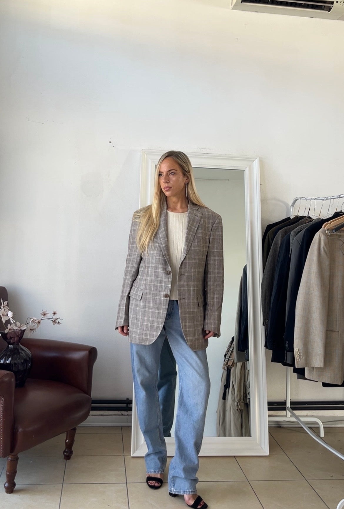 Blazer 100% lana oversize