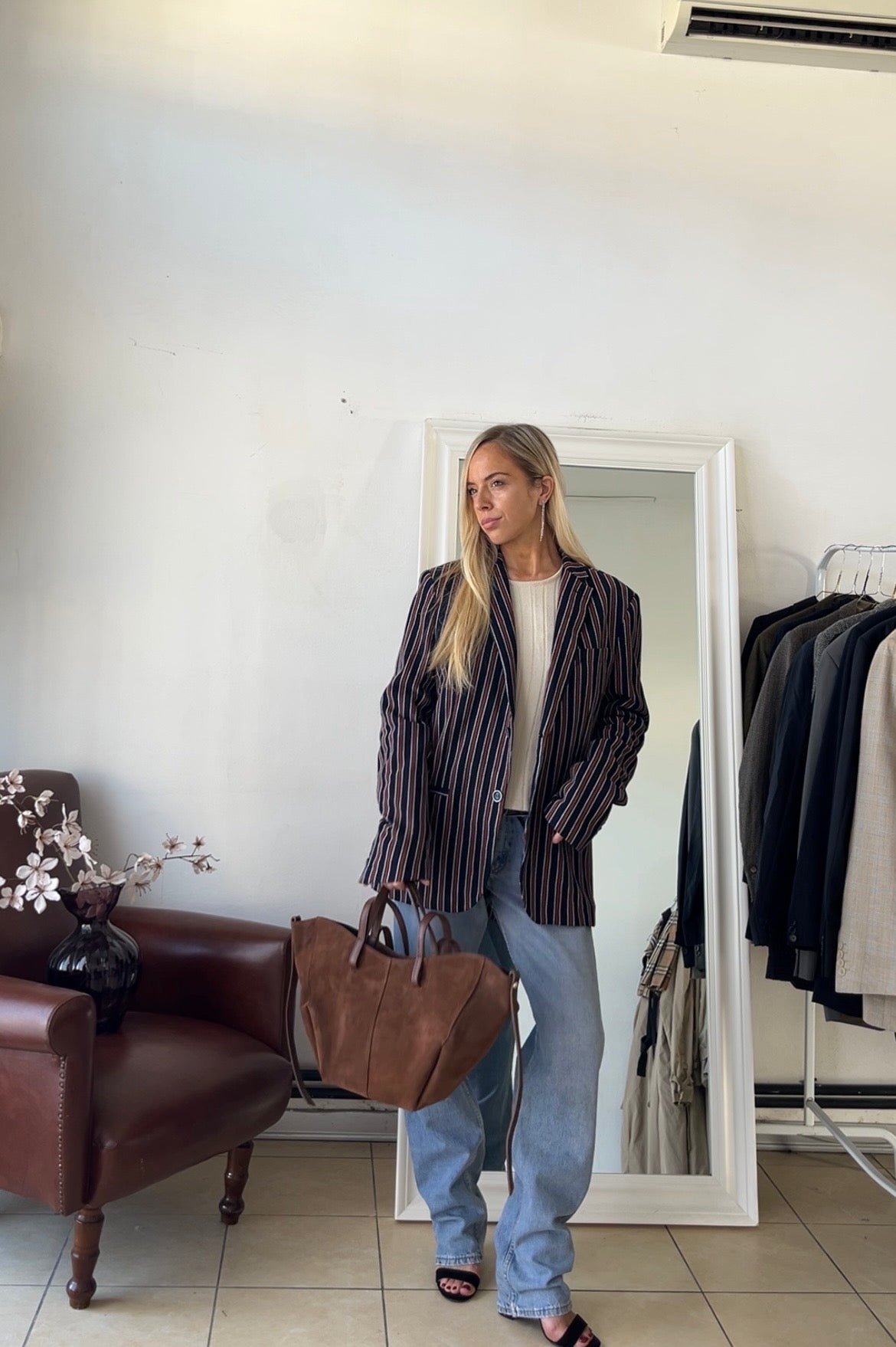Blazer 100% lana slim