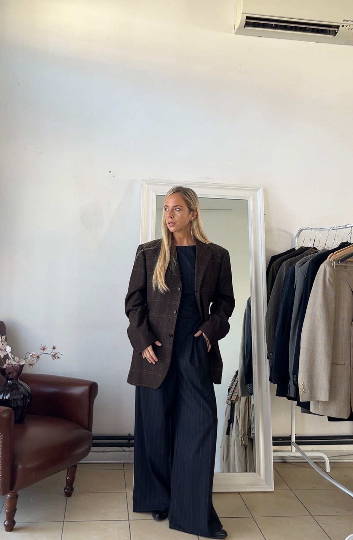 Blazer Luca d’altieri 100% lana oversize