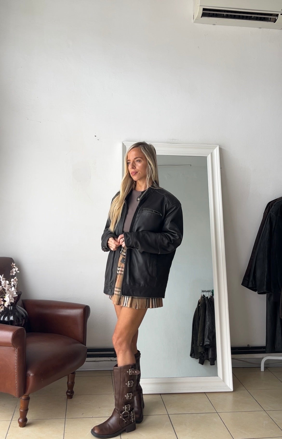 Giacca 100% vera pelle