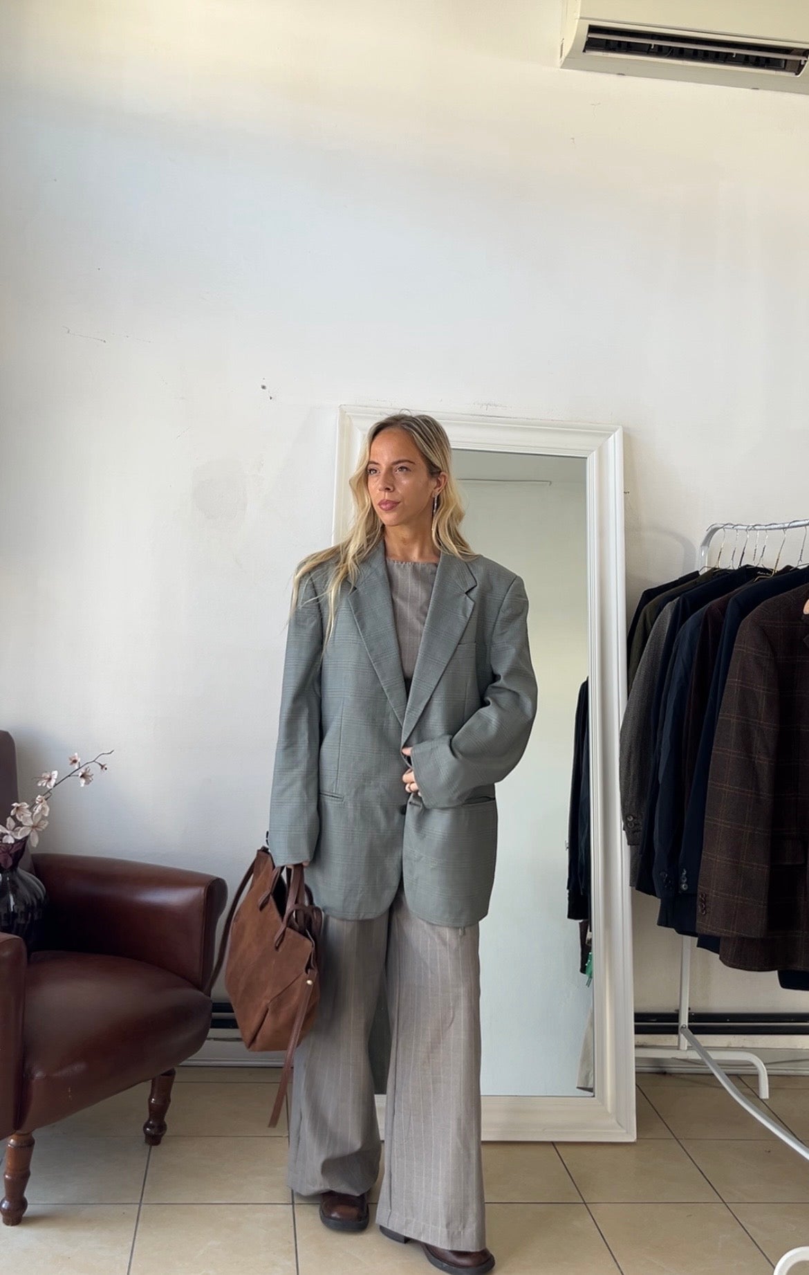 Blazer 100% lana oversize