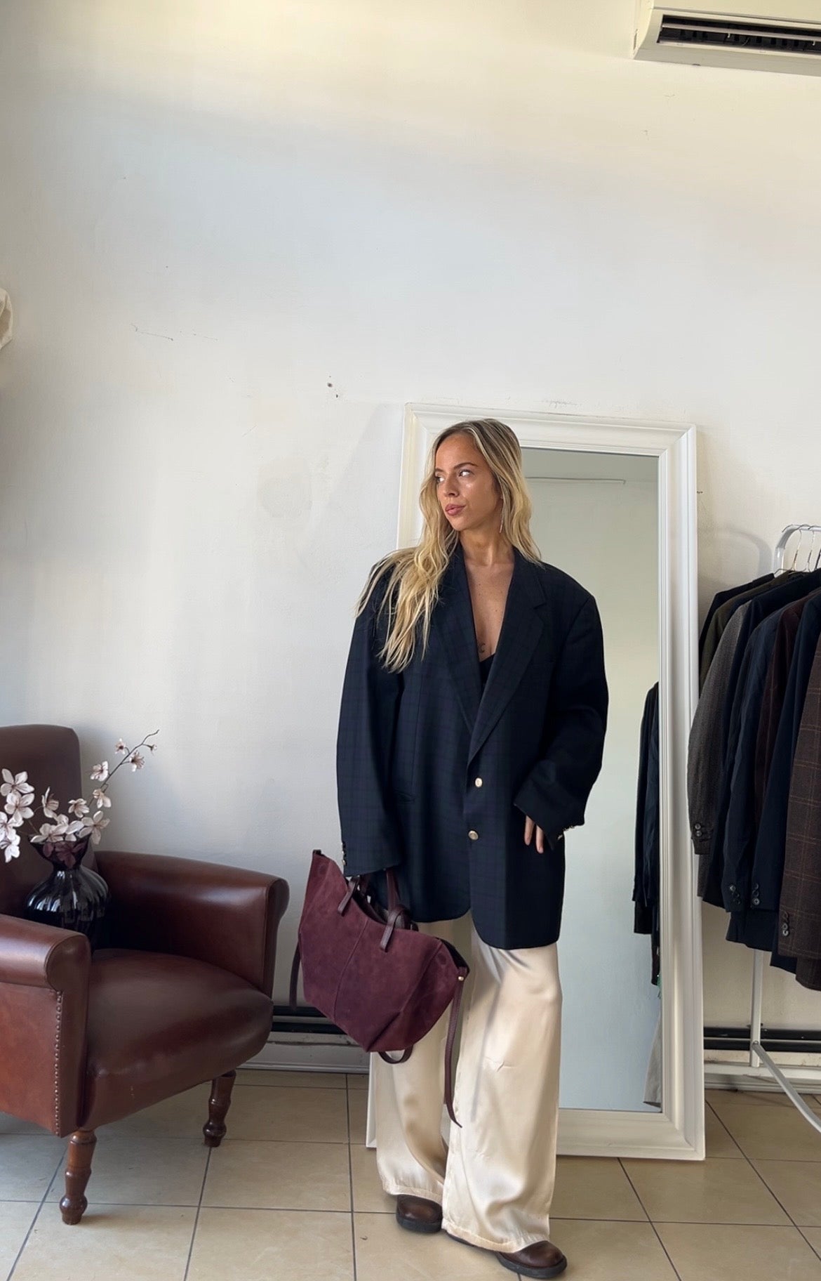 Blazer 100% lana oversize