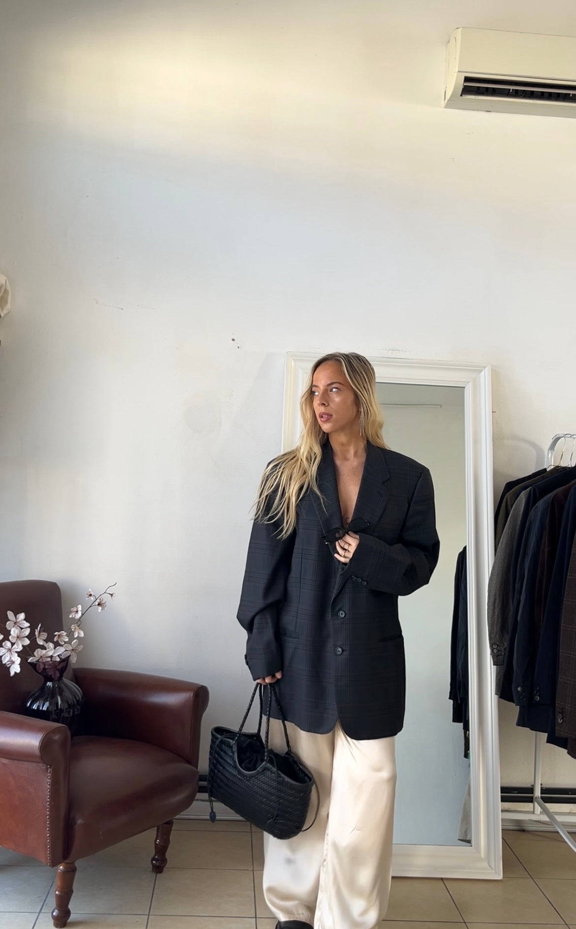 Blazer 100% lana oversize