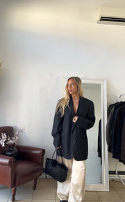 Blazer 100% lana oversize
