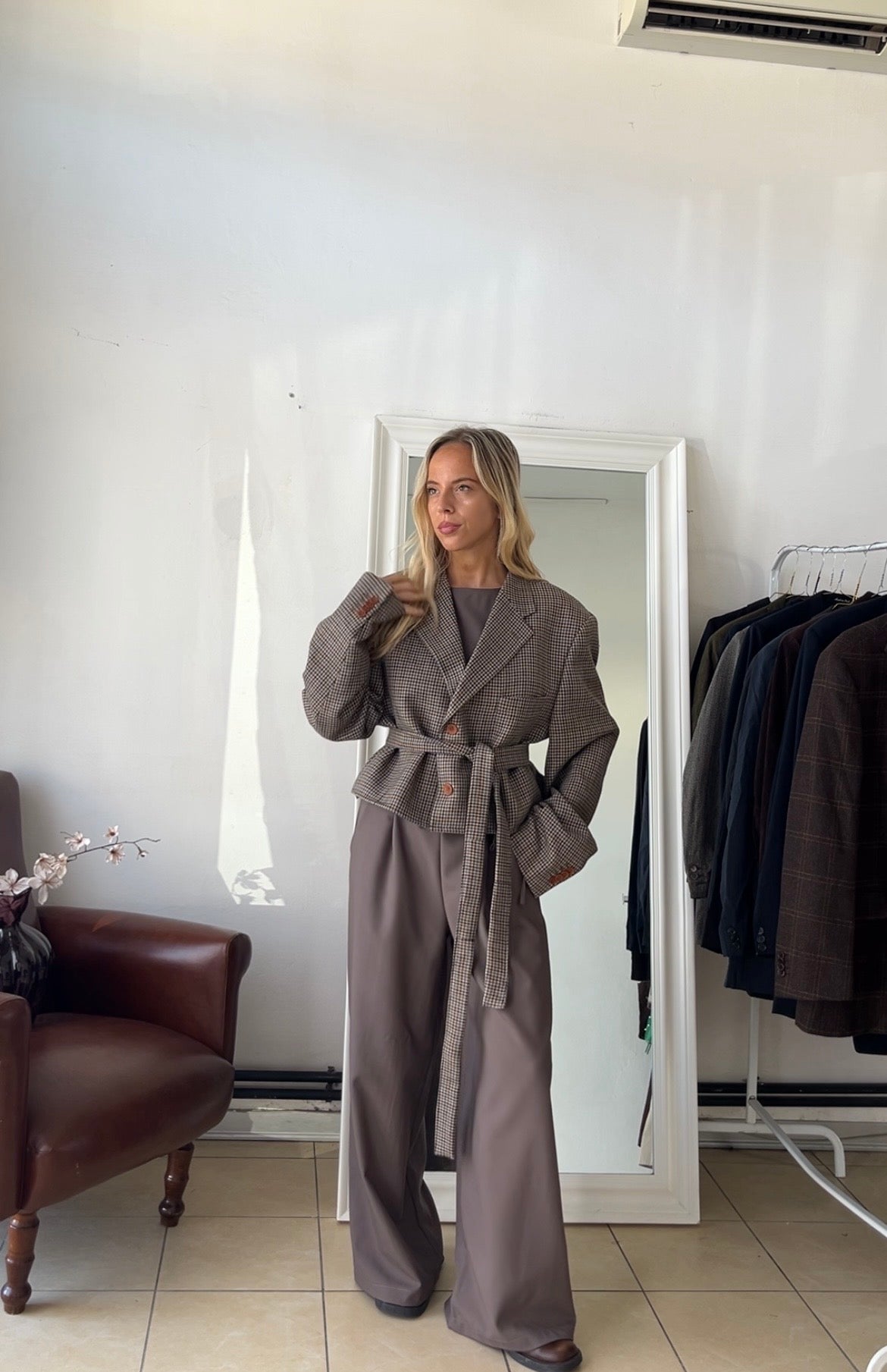 Blazer 100% lana oversize