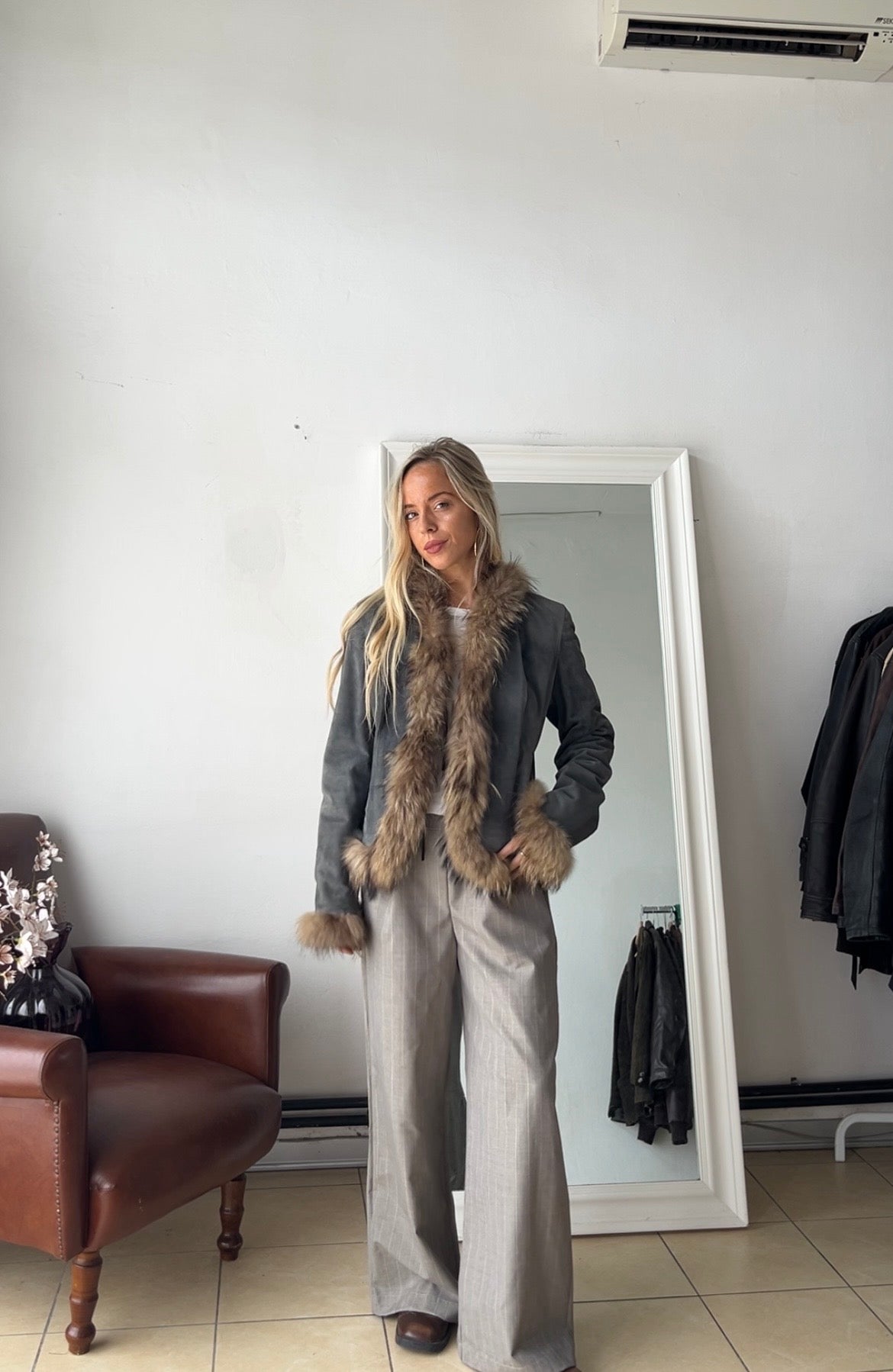 Giacca 100% vera pelle made in italy