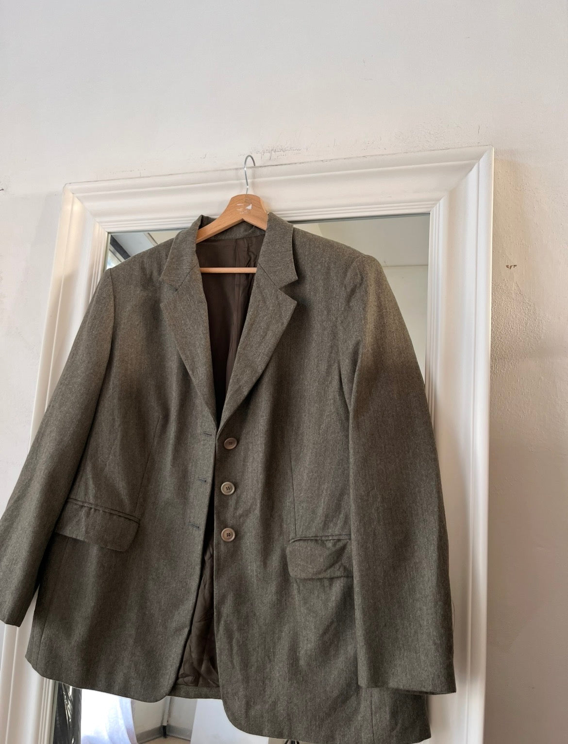 Blazer 100% lana oversize