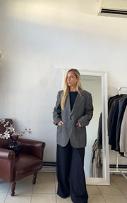 Blazer 100% lana slim