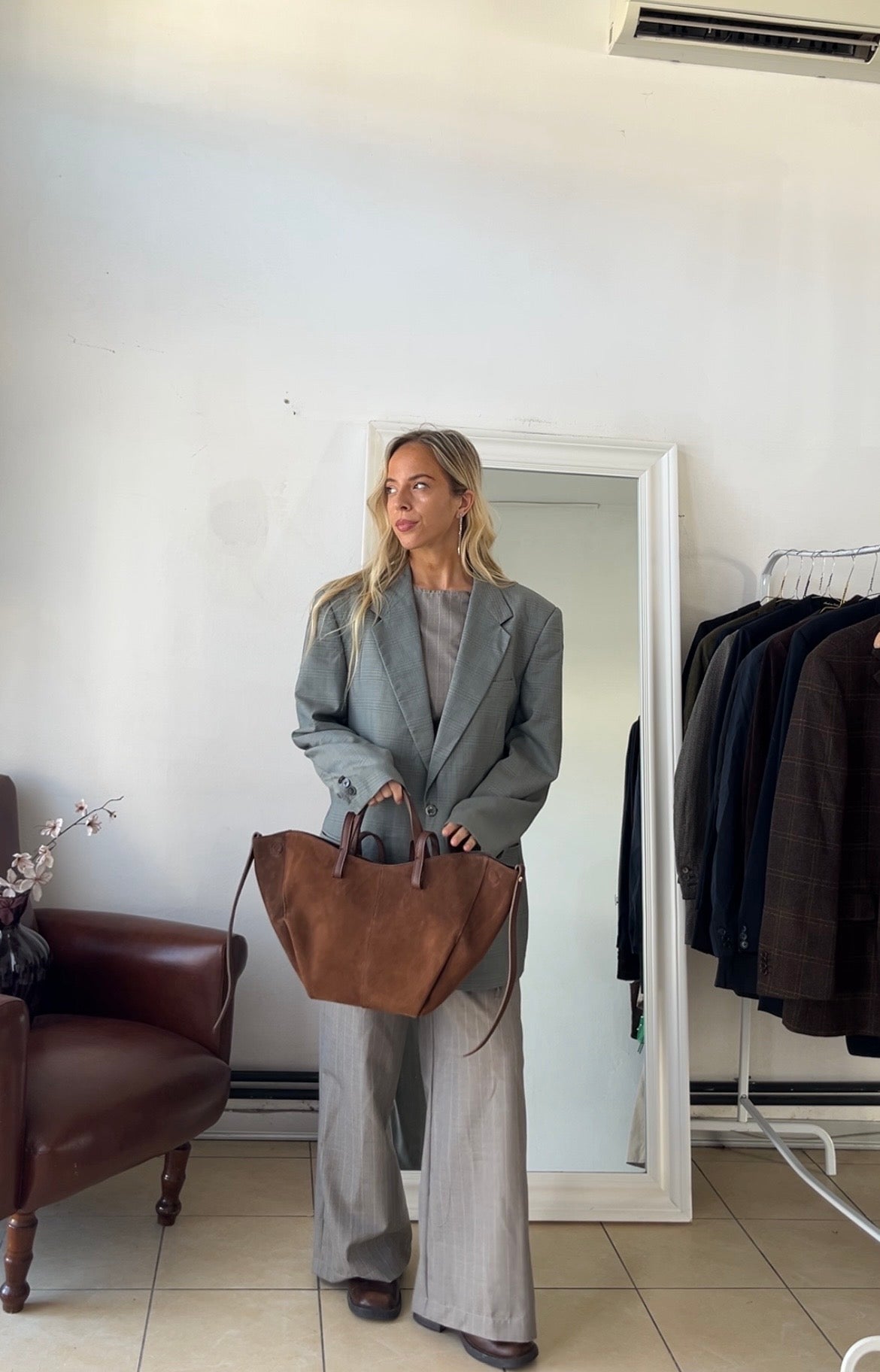 Blazer 100% lana oversize