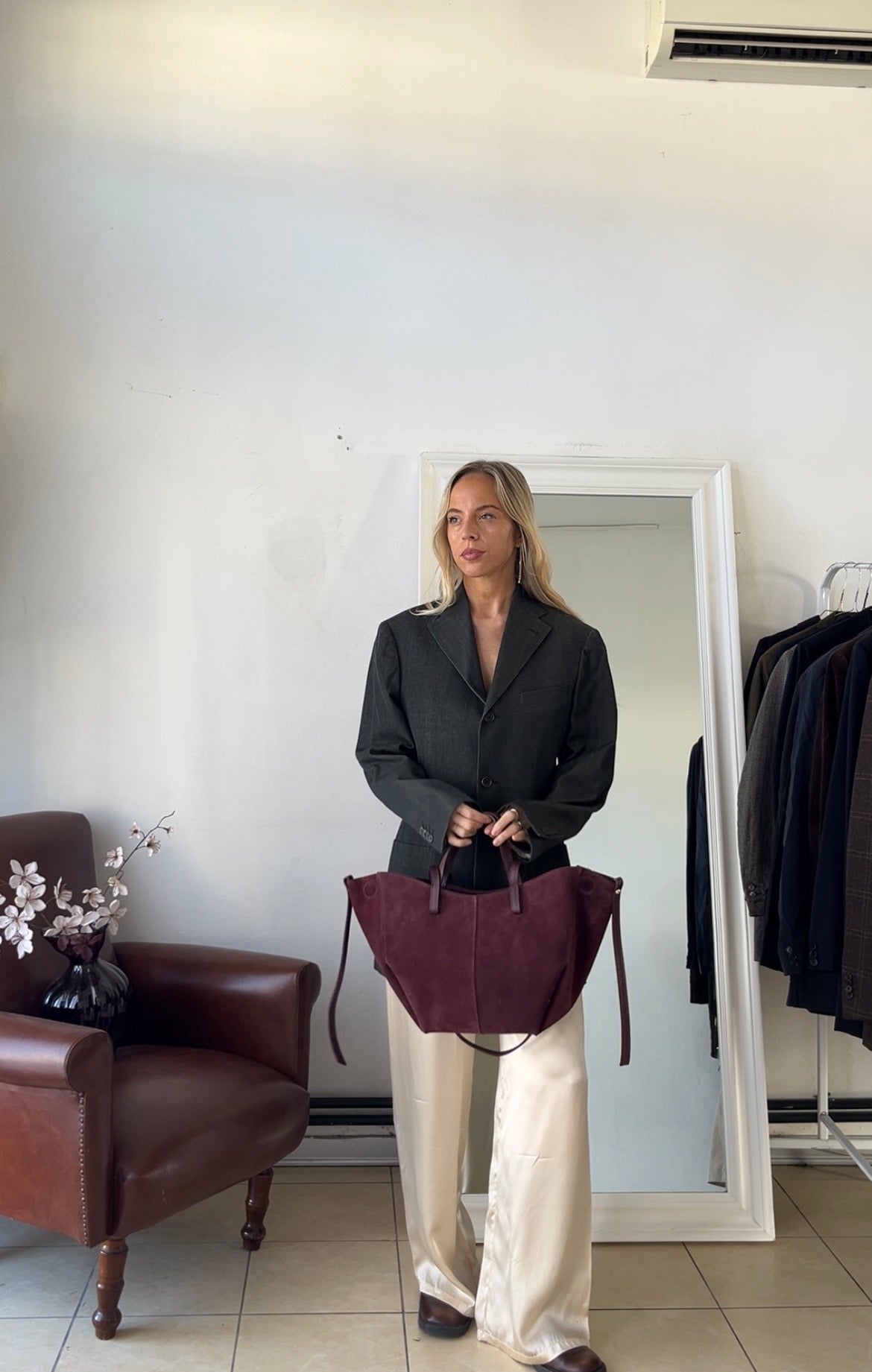 Blazer 100% lana oversize
