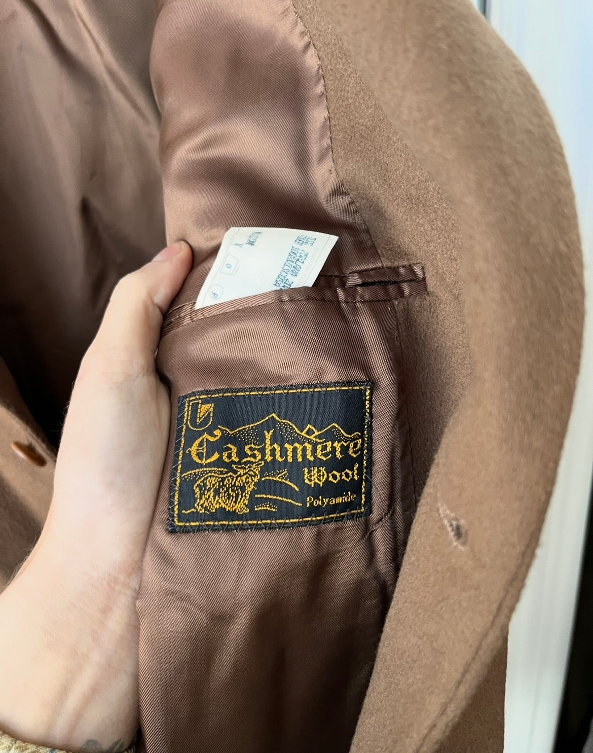 Blazer Lana e cashmere oversize