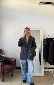 Blazer 100% lana oversize Vitale Barberis canonico