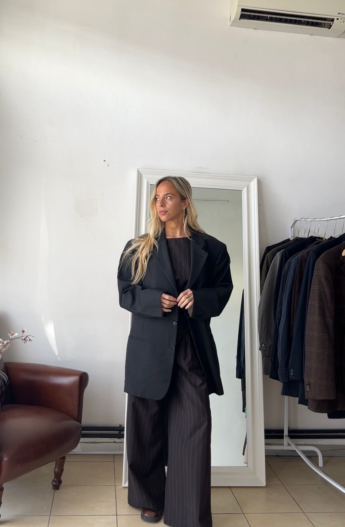 Blazer Biagiotti 100% lana oversize