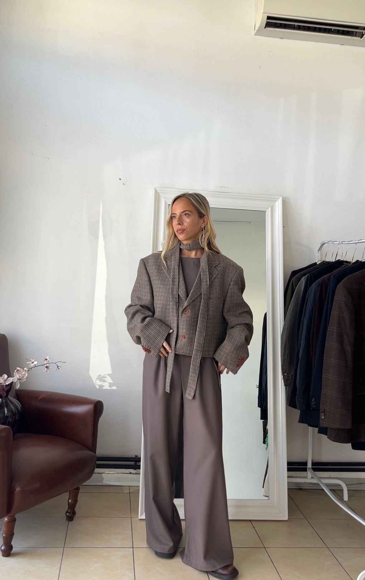 Blazer 100% lana oversize