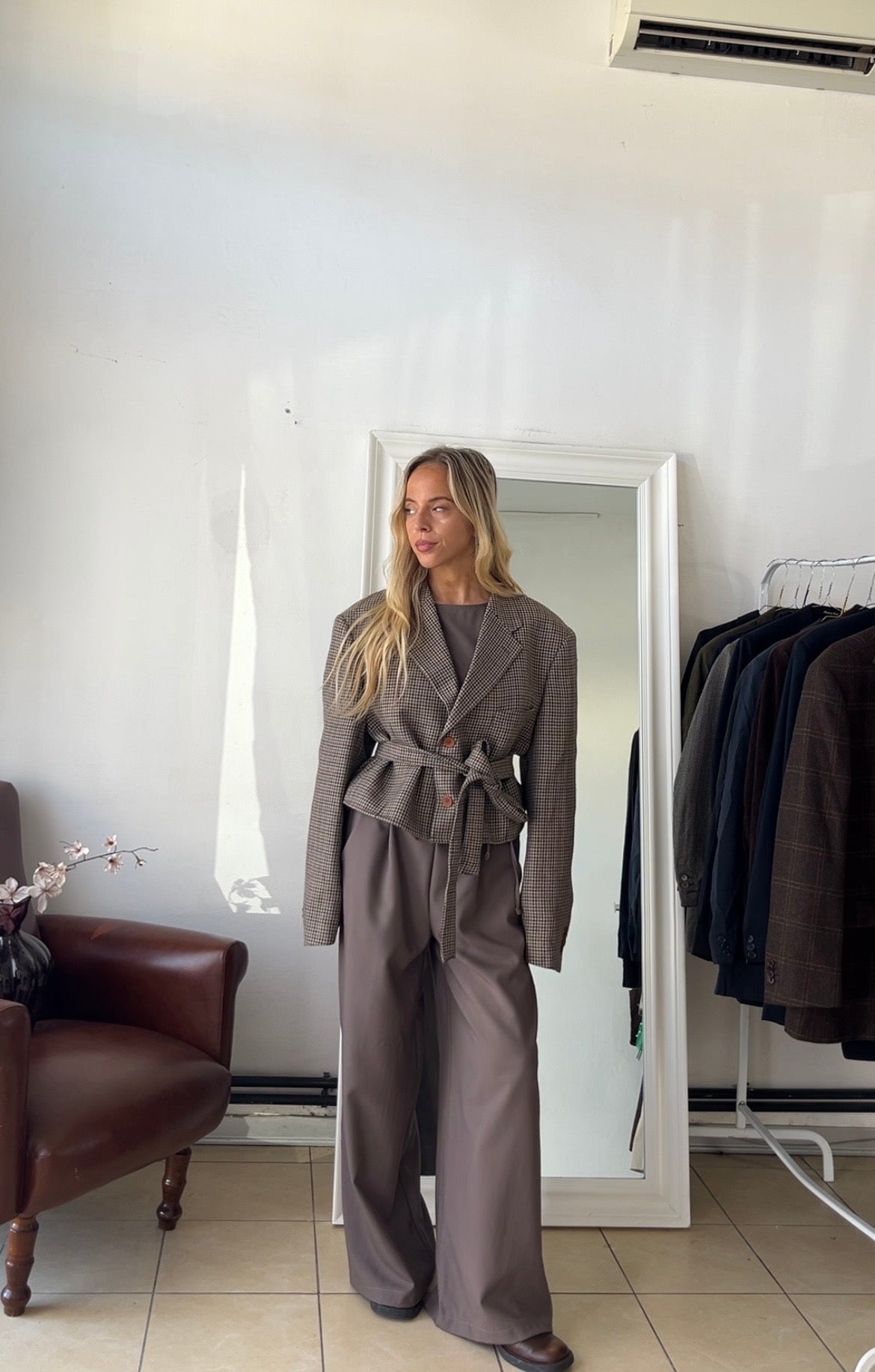 Blazer 100% lana oversize