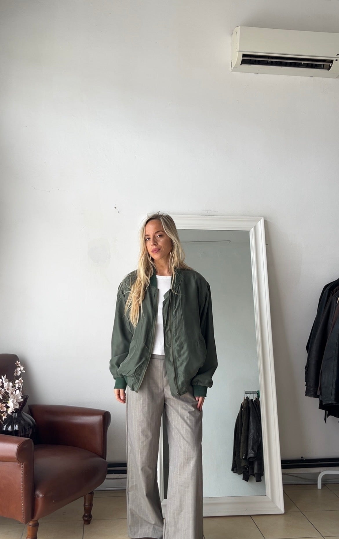 Bomber 100% pura seta made in Italy