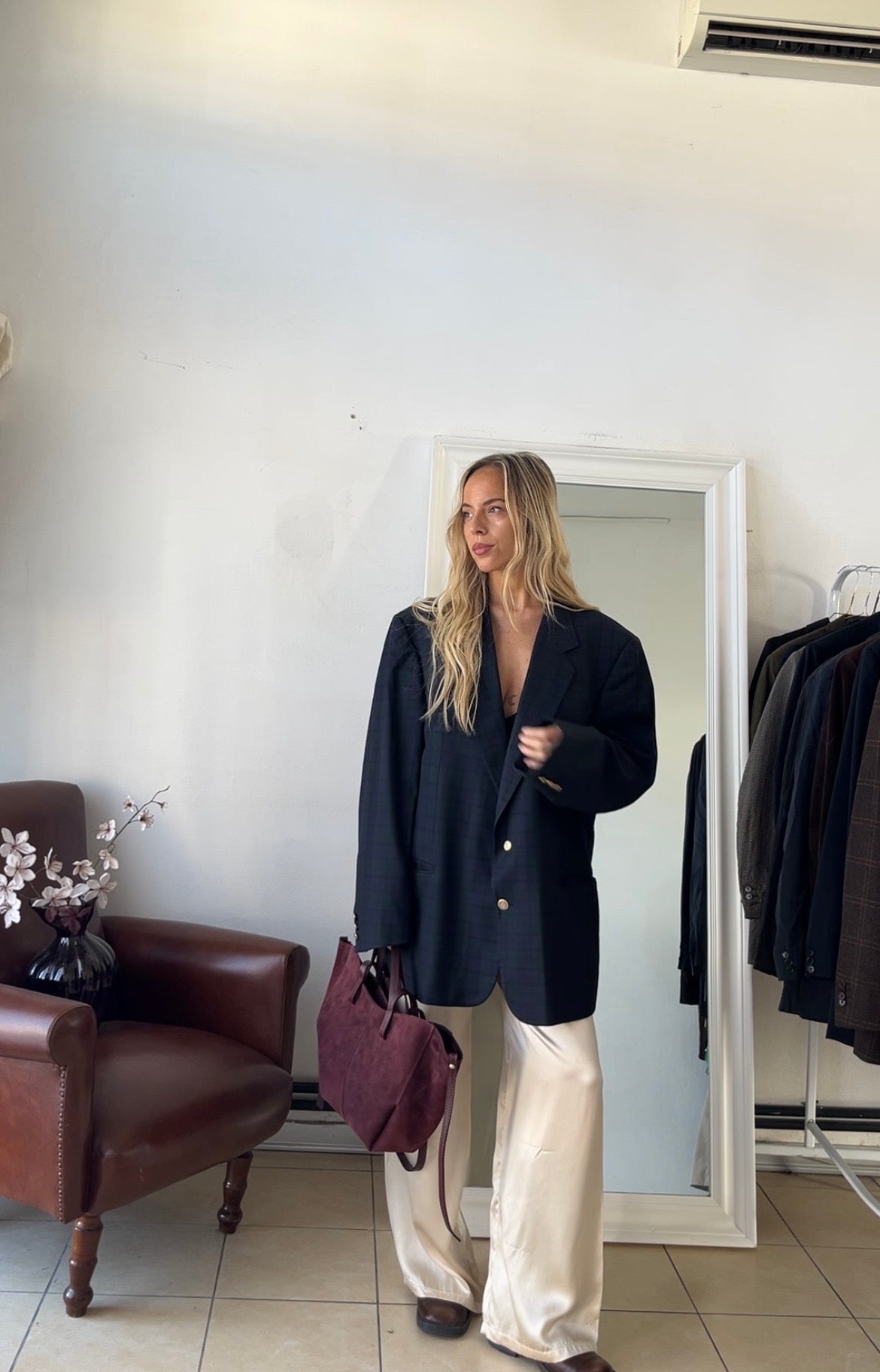 Blazer 100% lana oversize