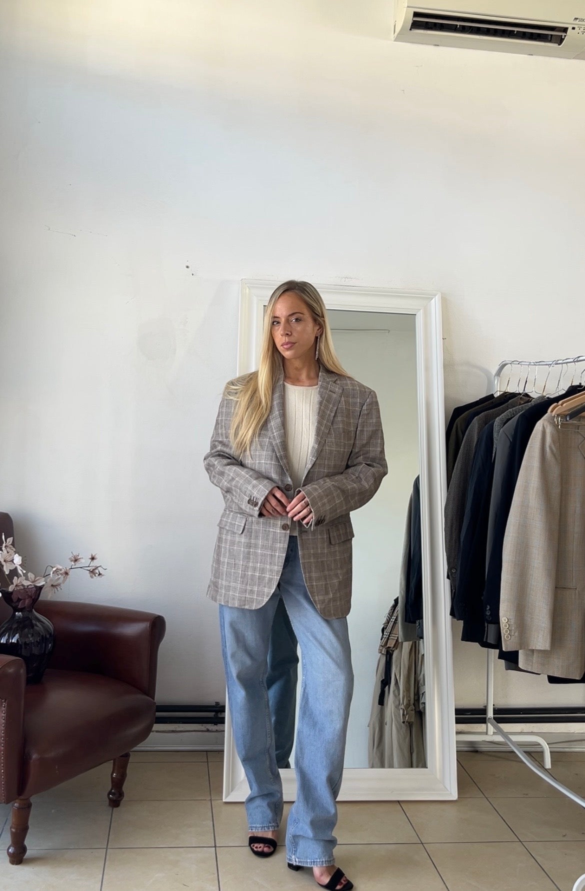 Blazer 100% lana oversize