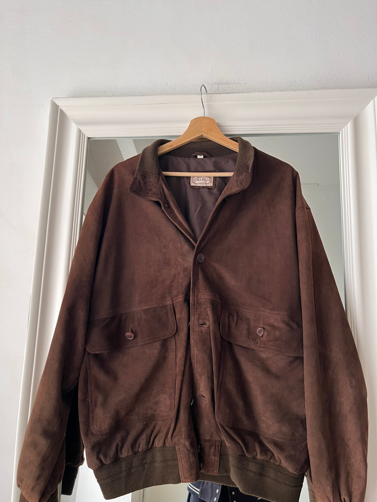 Giacca bomber 100% vera pelle made in italy