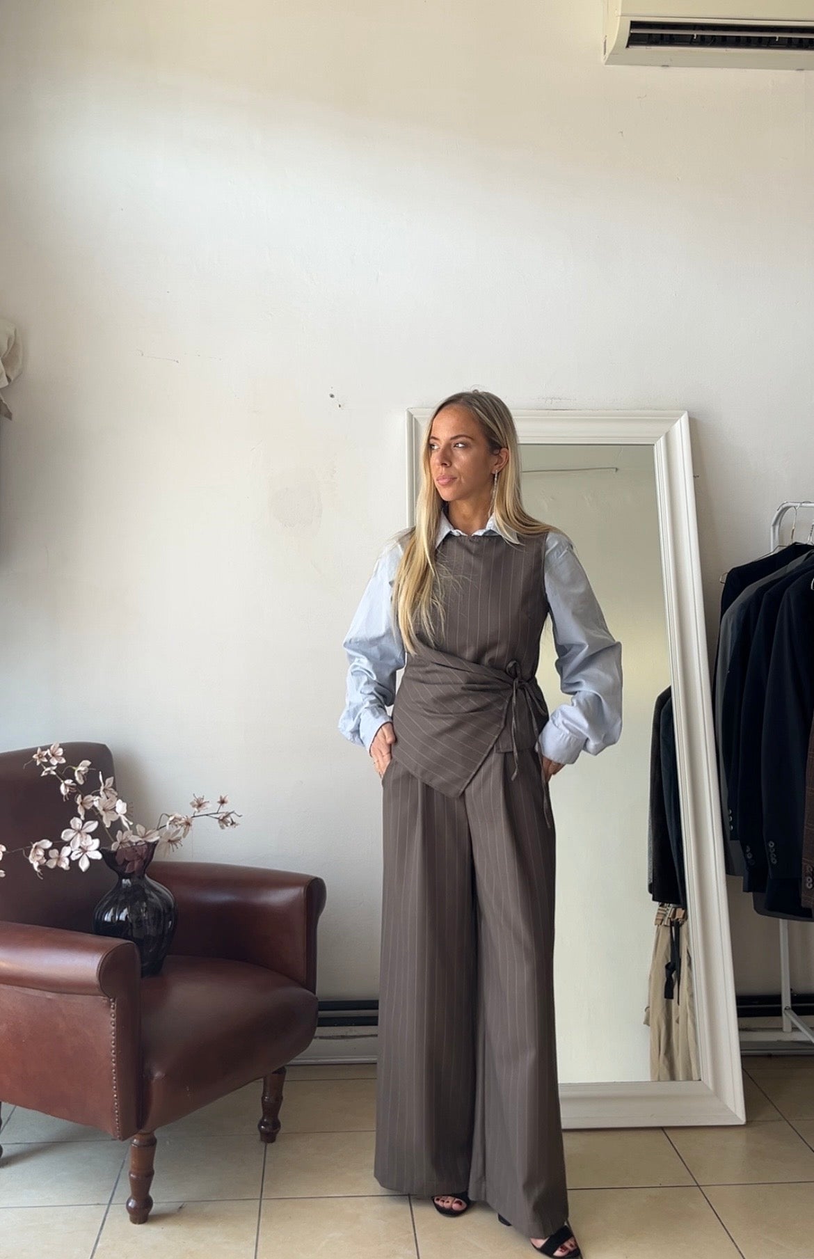 Pantalone Gabry Tessuto Luxury – Lana Super 130’s e Cashmere
